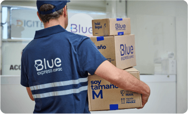 Red de puntos Blue Express